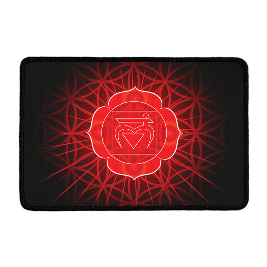 Muladhara Chakra Spiritual Print Kitchen Mat