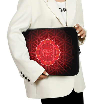 Muladhara Chakra Spiritual Print Laptop Sleeve