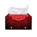 Muladhara Chakra Spiritual Print Leather Tissue Box Cover