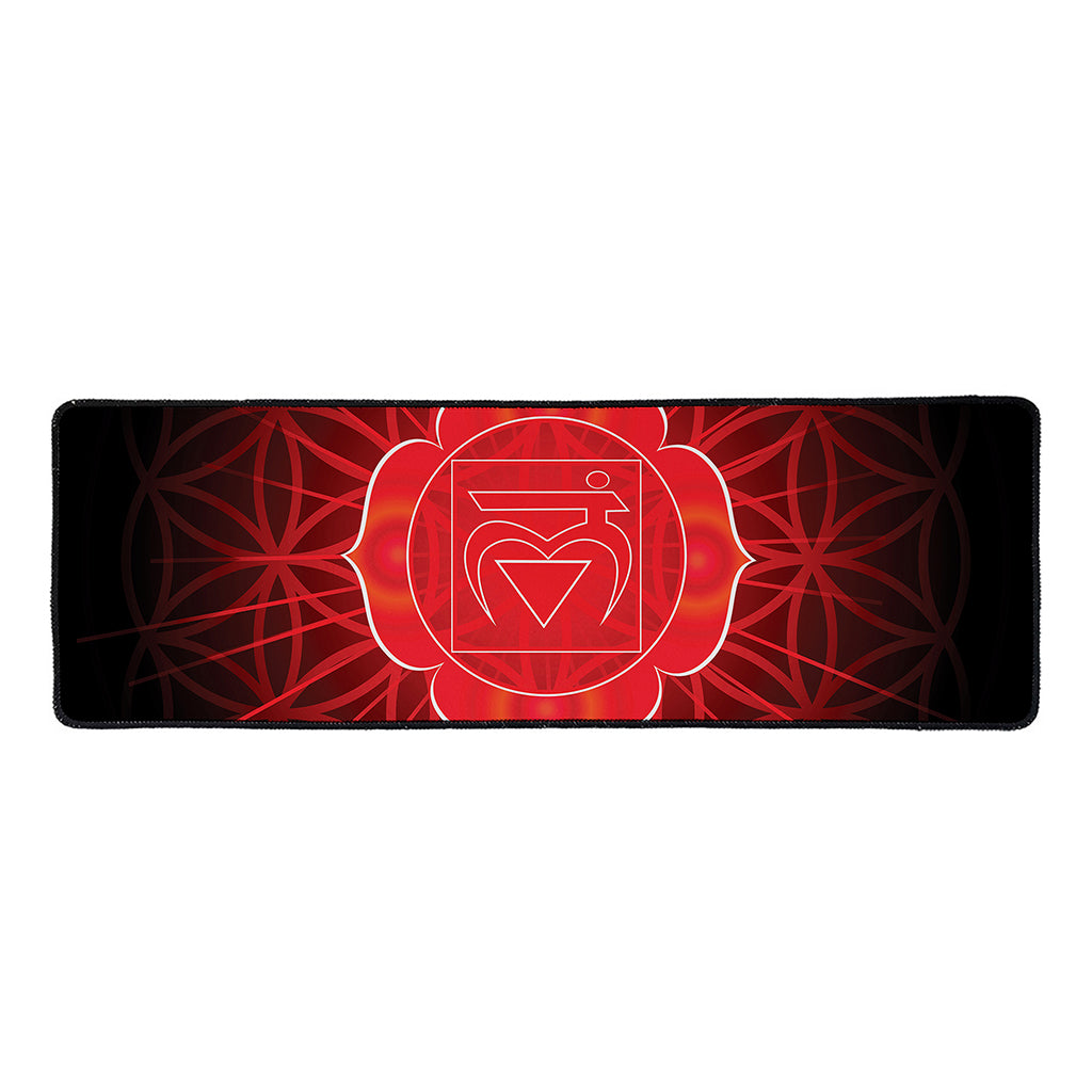 Muladhara Chakra Spiritual Print Long Kitchen Mat