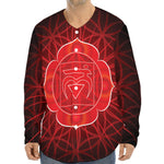 Muladhara Chakra Spiritual Print Long Sleeve Baseball Jersey