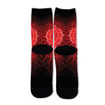 Muladhara Chakra Spiritual Print Long Socks