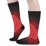 Muladhara Chakra Spiritual Print Long Socks