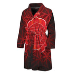 Muladhara Chakra Spiritual Print Men's Bathrobe
