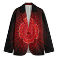 Muladhara Chakra Spiritual Print Men's Cotton Blazer