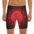 Muladhara Chakra Spiritual Print Men's Long Boxer Briefs