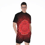 Muladhara Chakra Spiritual Print Men's Rompers