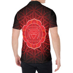 Muladhara Chakra Spiritual Print Men's Shirt