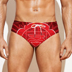 Muladhara Chakra Spiritual Print Men's Swim Briefs