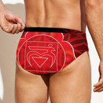 Muladhara Chakra Spiritual Print Men's Swim Briefs
