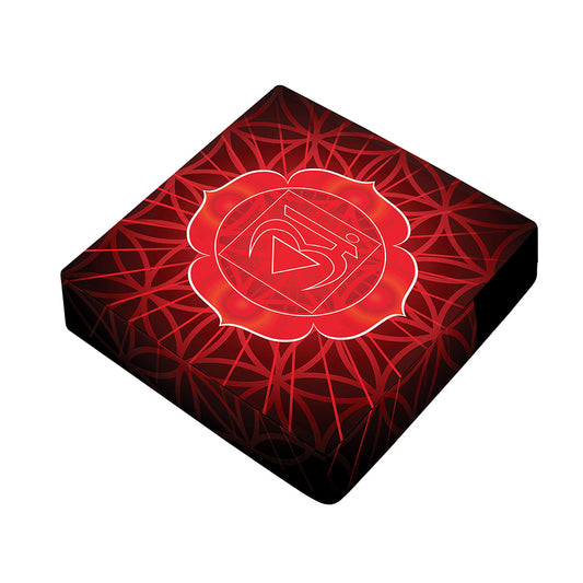 Muladhara Chakra Spiritual Print Outdoor Seat Cushion Cover