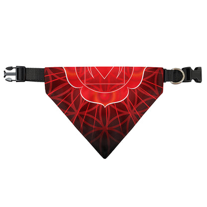 Muladhara Chakra Spiritual Print Over The Collar Dog Bandana