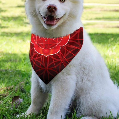 Muladhara Chakra Spiritual Print Over The Collar Dog Bandana