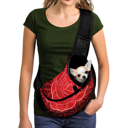 Muladhara Chakra Spiritual Print Pet Sling Carrier
