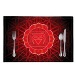Muladhara Chakra Spiritual Print Placemat