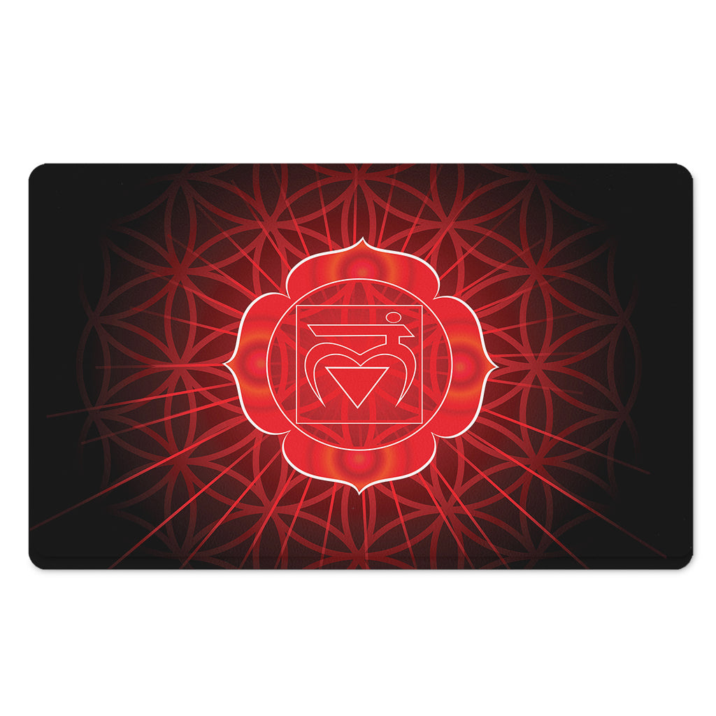 Muladhara Chakra Spiritual Print Polyester Doormat