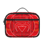 Muladhara Chakra Spiritual Print Portable Lunch Bag