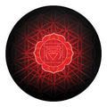 Muladhara Chakra Spiritual Print Round Blanket
