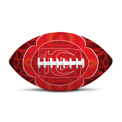 Muladhara Chakra Spiritual Print Rugby Ball