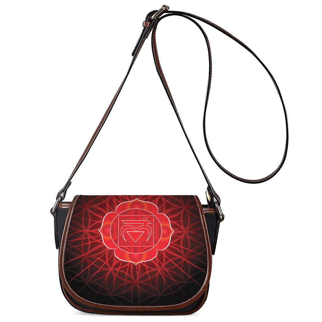 Muladhara Chakra Spiritual Print Saddle Bag