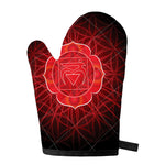 Muladhara Chakra Spiritual Print Single Oven Mitt