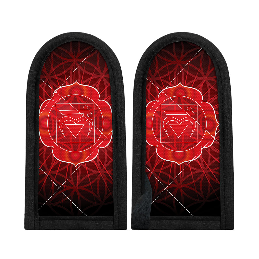 Muladhara Chakra Spiritual Print Skillet Handle Cover