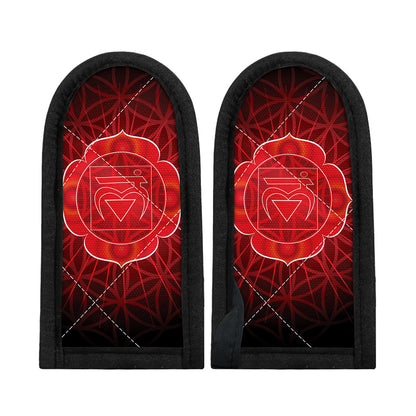 Muladhara Chakra Spiritual Print Skillet Handle Cover