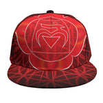 Muladhara Chakra Spiritual Print Snapback Cap