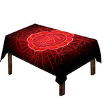 Muladhara Chakra Spiritual Print Tablecloth