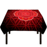 Muladhara Chakra Spiritual Print Tablecloth