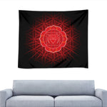 Muladhara Chakra Spiritual Print Tapestry