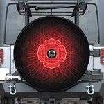 Muladhara Chakra Spiritual Print Tire Cover With Camera Hole