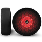 Muladhara Chakra Spiritual Print Tire Cover With Camera Hole