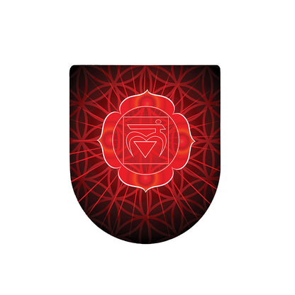 Muladhara Chakra Spiritual Print Toilet Lid Cover