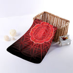 Muladhara Chakra Spiritual Print Towel