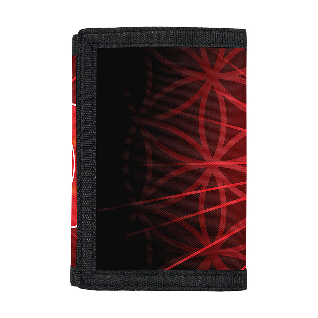 Muladhara Chakra Spiritual Print Trifold Wallet