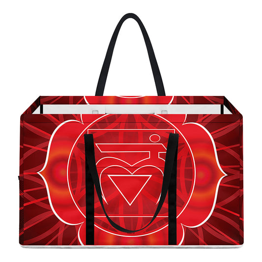 Muladhara Chakra Spiritual Print Utility Tote Bag