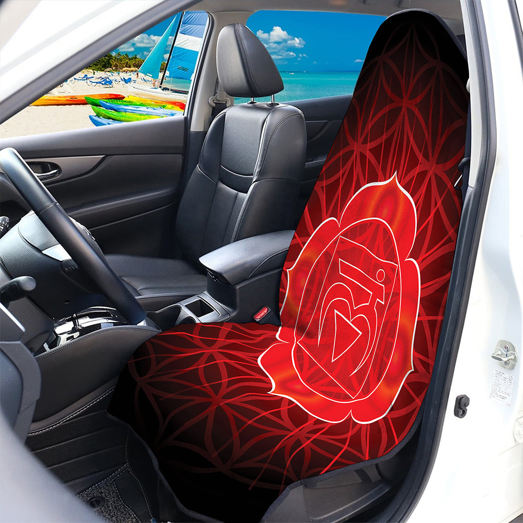 Muladhara Chakra Spiritual Print Waterproof Car Seat Cover