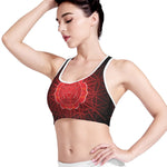 Muladhara Chakra Spiritual Print Women's Sports Bra