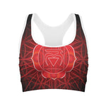 Muladhara Chakra Spiritual Print Women's Sports Bra