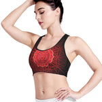 Muladhara Chakra Spiritual Print Women's Sports Bra