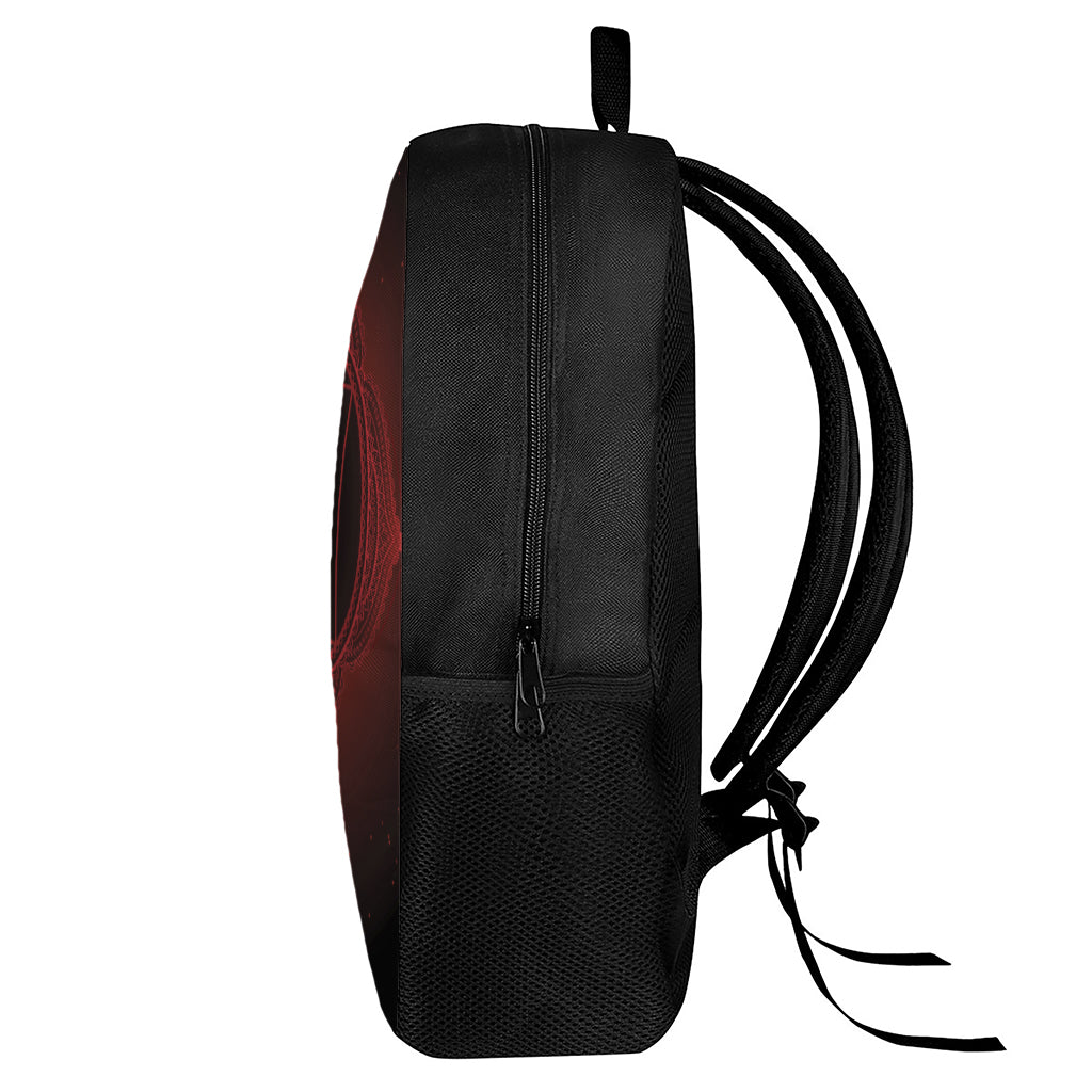 Muladhara Chakra Symbol Print 17 Inch Backpack