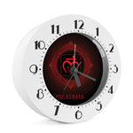 Muladhara Chakra Symbol Print Alarm Clock