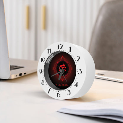 Muladhara Chakra Symbol Print Alarm Clock