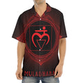 Muladhara Chakra Symbol Print Aloha Shirt