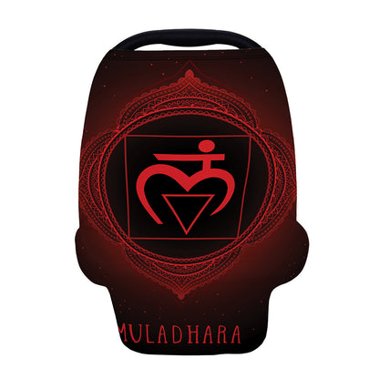 Muladhara Chakra Symbol Print Baby Seat Cover