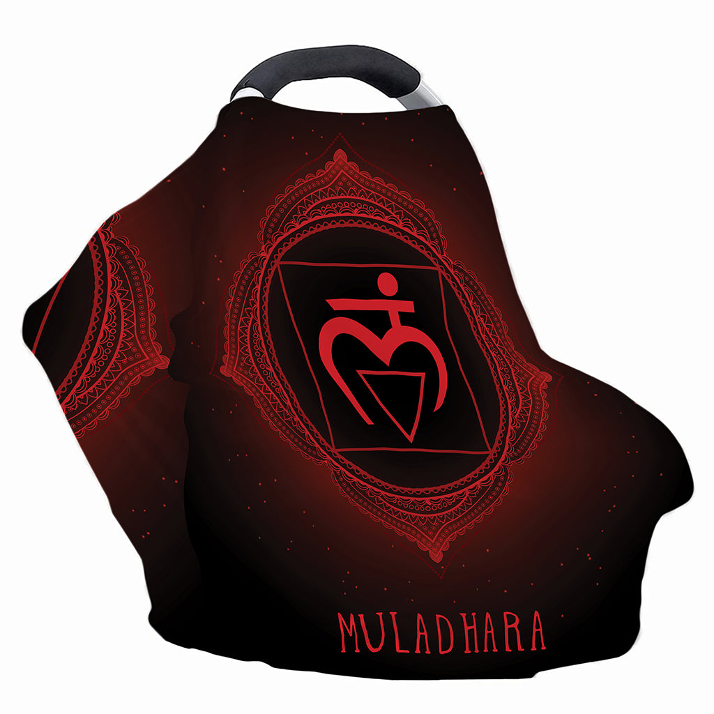 Muladhara Chakra Symbol Print Baby Seat Cover