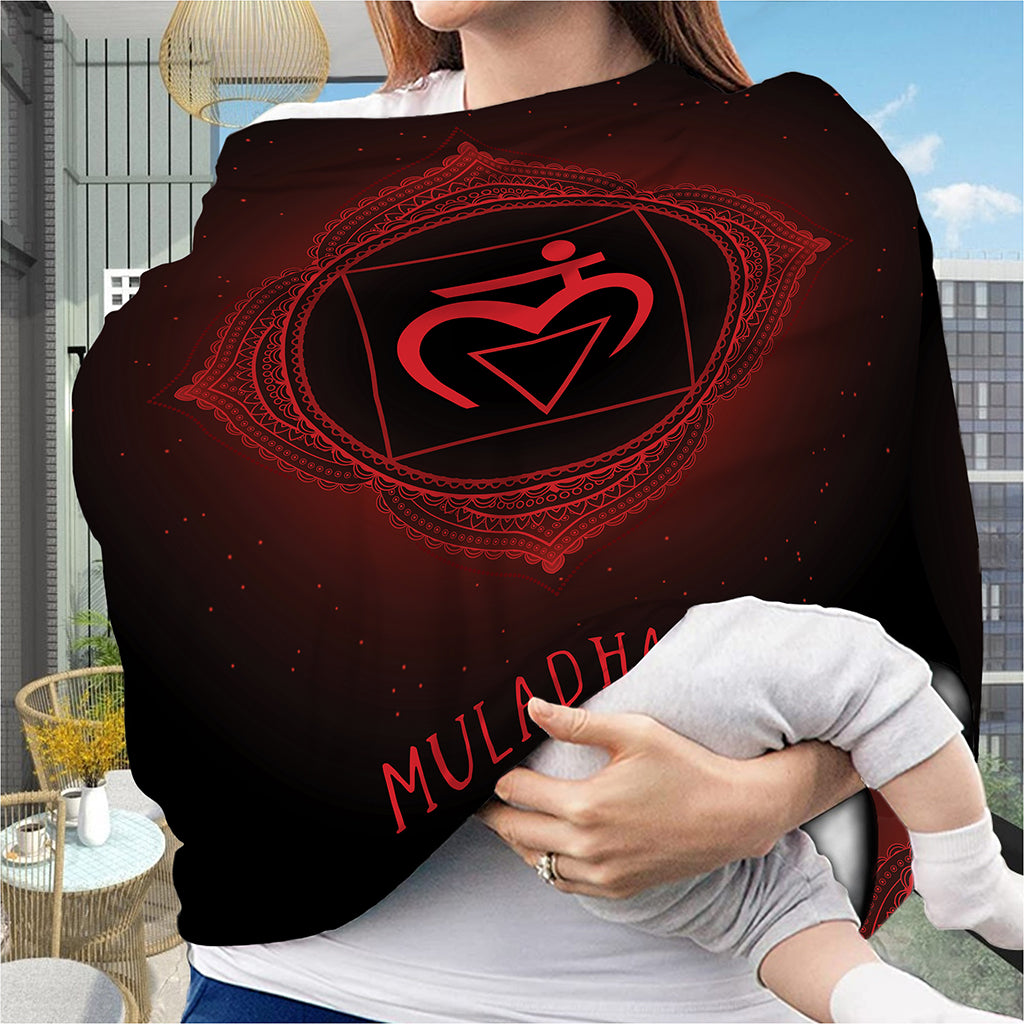 Muladhara Chakra Symbol Print Baby Seat Cover