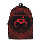 Muladhara Chakra Symbol Print Backpack