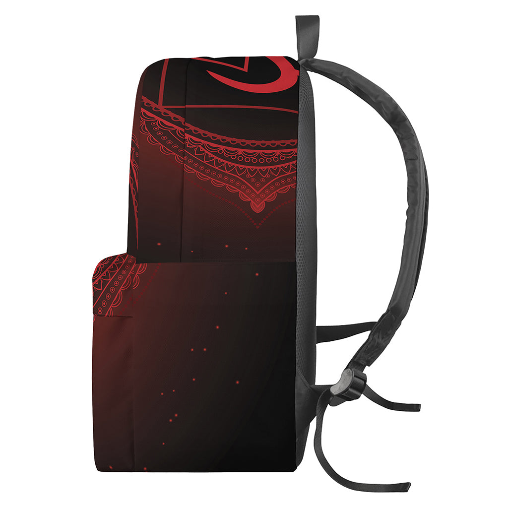 Muladhara Chakra Symbol Print Backpack